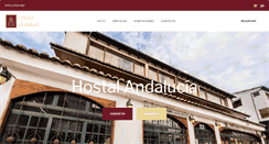 Desktop Screenshot of hostalandalucia.com.ec